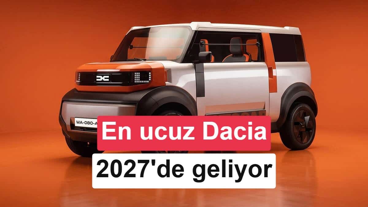 Dacia Hipster Geliyor: 15 Bin Euronun Altındaki Yeni Elektrikli Şehir Otomobili 3 Dacia Hipster Geliyor: 15 Bin Euronun Altındaki Yeni Elektrikli Şehir Otomobili görsel 1