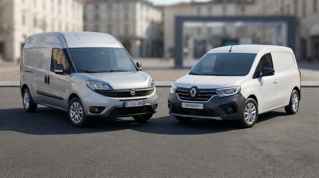 Fiat Doblo vs Renault Kangoo 2026: Hafif Ticari Karşılaştırması 2 Fiat Doblo ve Renault Kangoo karşılaştırma kapağı