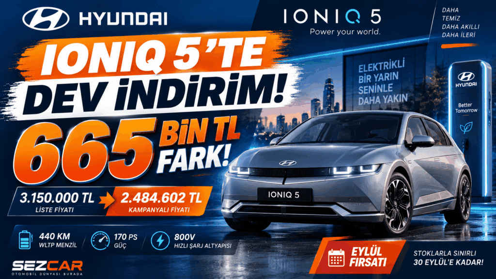 hyundai ioniq 5 büyük kampanya