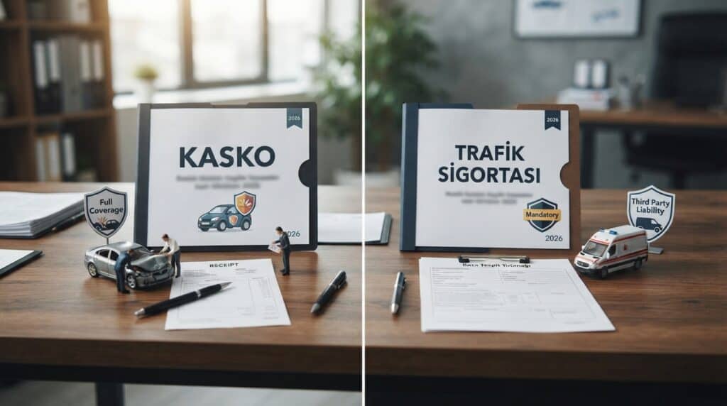 Kasko ile Trafik Sigortası Arasındaki Farklar (2026)
