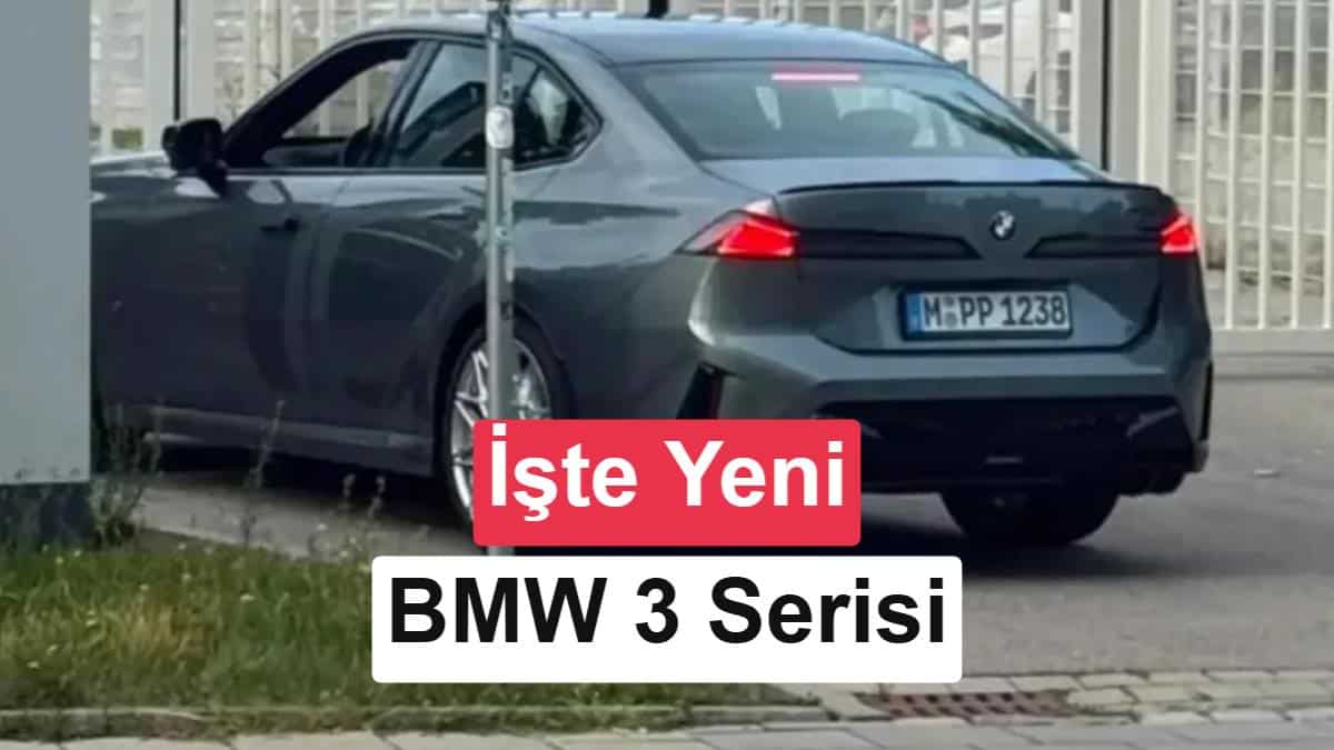 Sekizinci Nesil Yeni BMW 3 Serisi Tamamen Çıplak Yakalandı görsel 1