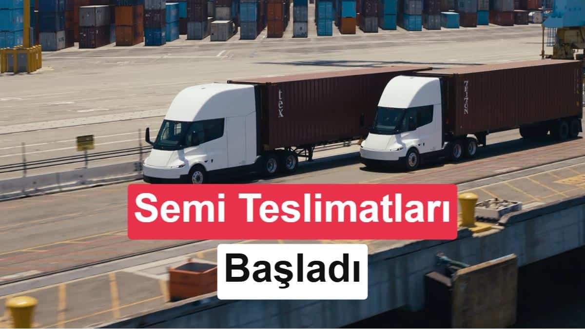 Tesla Semi Teslimatları Hız Kazandı: Elektrikli Ağır Vasıta Sektöründe Neler Değişiyor? 3 Tesla Semi Teslimatları Hız Kazandı: Elektrikli Ağır Vasıta Sektöründe Neler Değişiyor? görsel 1