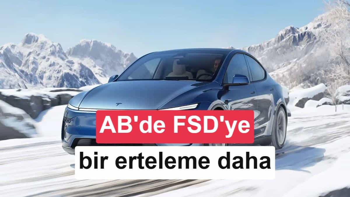 Tesla'nın FSD Onay Sürecinde Yeni Erteleme: Avrupa Yolları İçin Aralık Beklenecek 3 Tesla'nın FSD Onay Sürecinde Yeni Erteleme: Avrupa Yolları İçin Aralık Beklenecek görsel 1