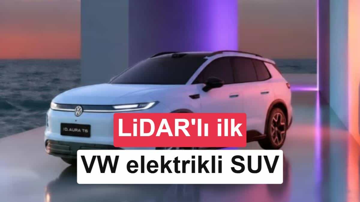 Volkswagen Çin Pazarı İçin İlk LiDAR Sensörlü Elektrikli SUV Modeli ID. AURA T6'yı Piyasaya Sürdü 3 Volkswagen Çin Pazarı İçin İlk LiDAR Sensörlü Elektrikli SUV Modeli ID. AURA T6'yı Piyasaya Sürdü görsel 1