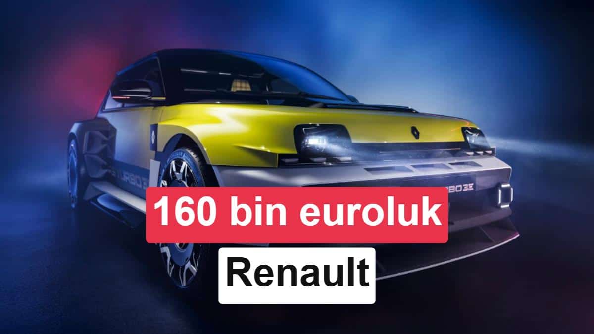 160 Bin Euroluk Elektrikli Renault 5 Turbo 3E'ye Büyük İlgi: Üretimin Yarısı Rezerve Edildi görsel 1