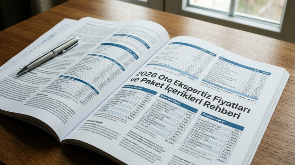 2026 Oto Ekspertiz Fiyatları ve Paket İçerikleri Rehberi