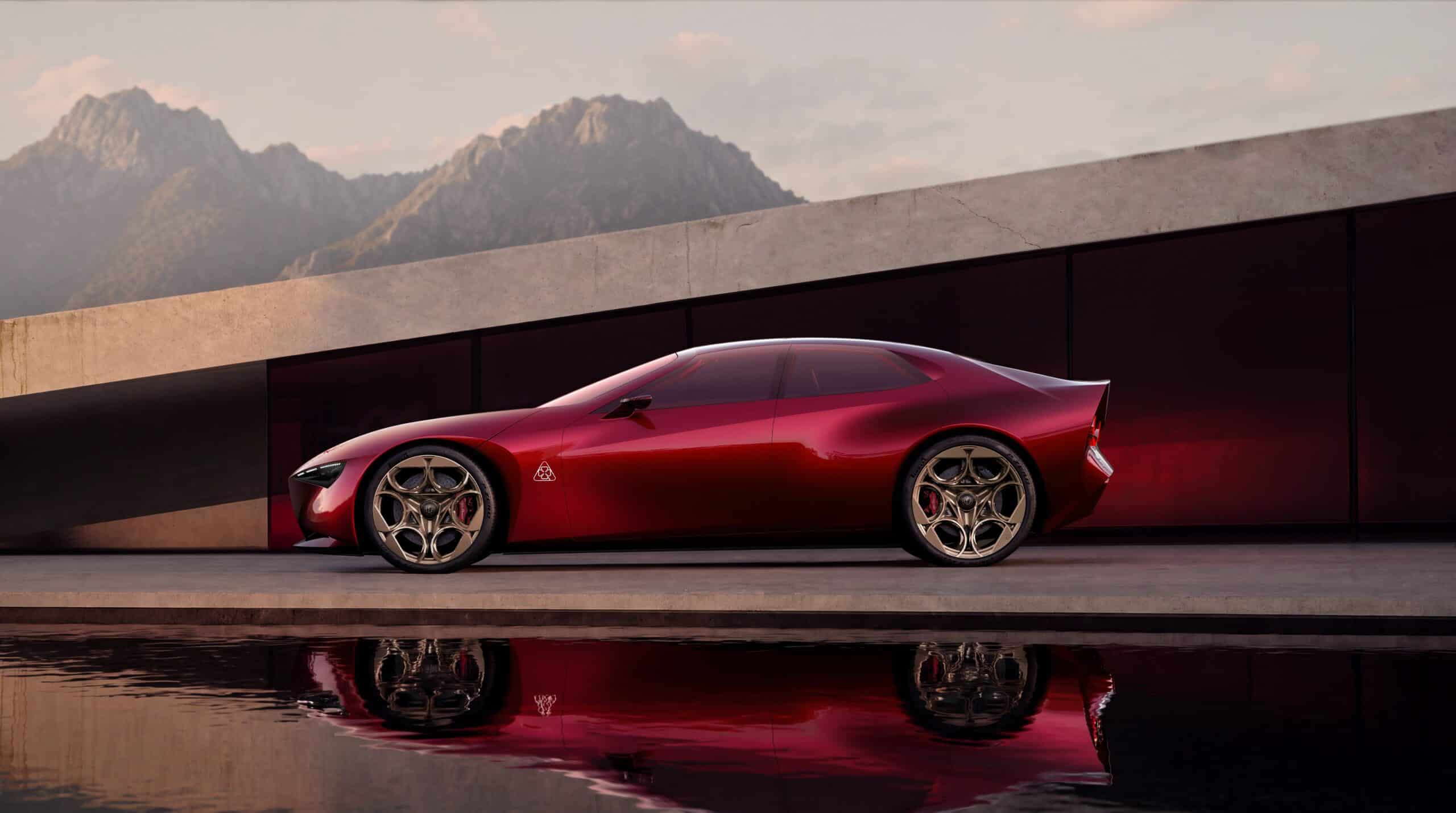 Alfa Romeo'dan Çarpıcı Konsept: Cuorerosso Hibrit GT Dünyasına Merhaba Dedi görsel 3