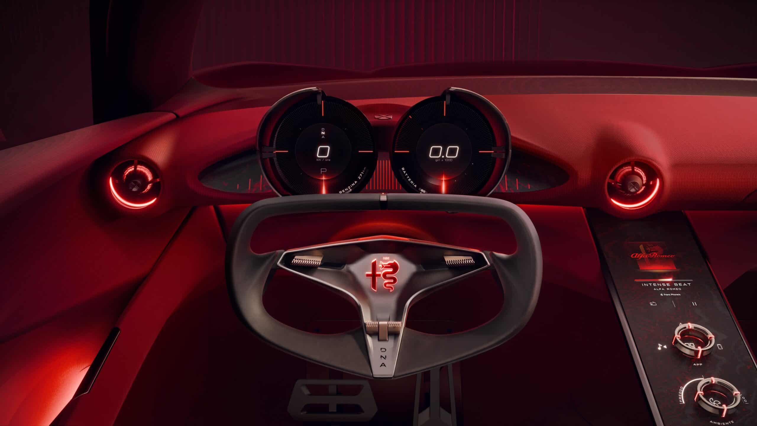 Alfa Romeo'dan Çarpıcı Konsept: Cuorerosso Hibrit GT Dünyasına Merhaba Dedi görsel 4