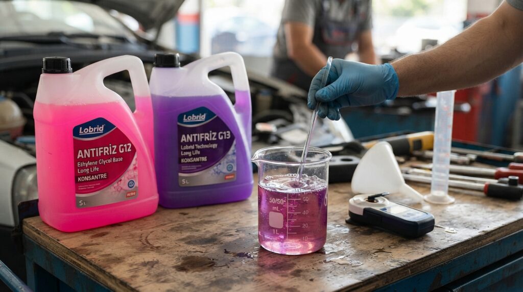 Antifriz Nasıl Seçilir? G12 ve G13 Karışım Rehberi 2026 2 Antifriz Nasıl Seçilir? G12 ve G13 Karışım Rehberi 2026