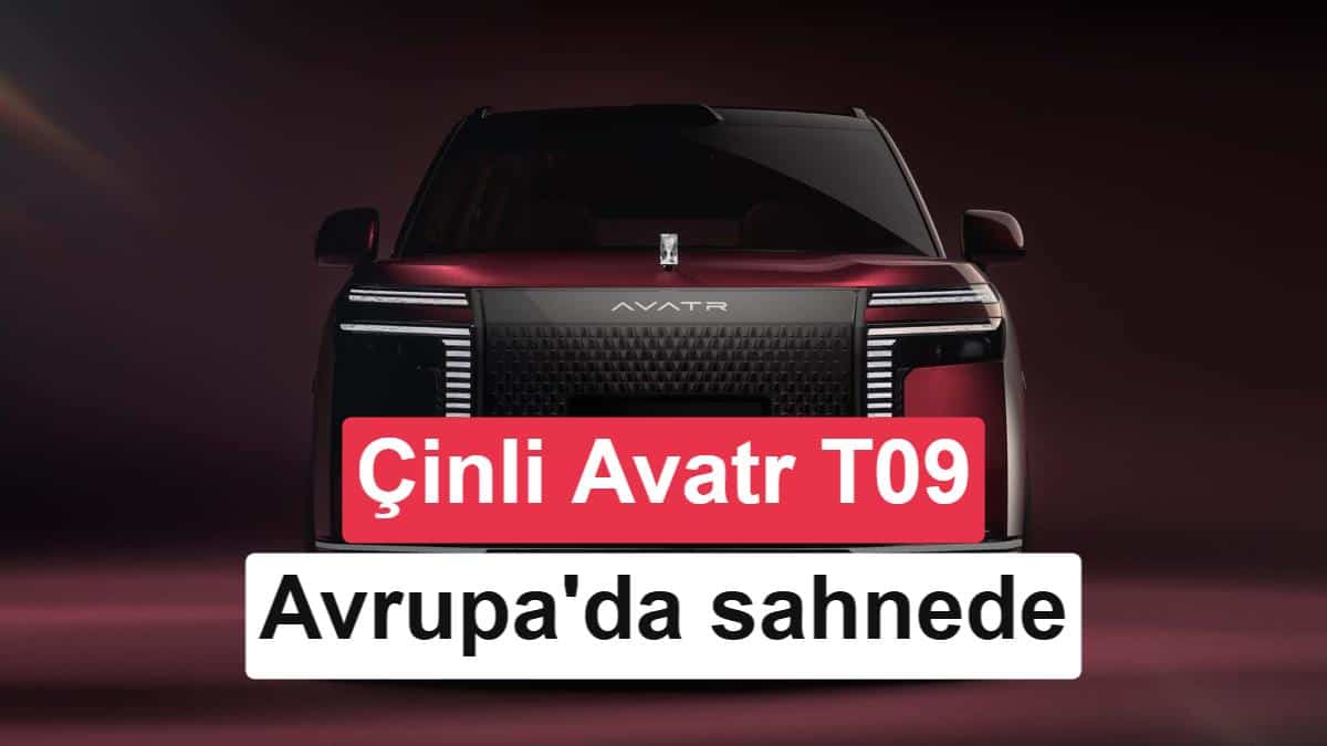 Avatr T09 Paris'te Görücüye Çıktı: Çinli Devden 1000 Beygirlik Lüks SUV görsel 1
