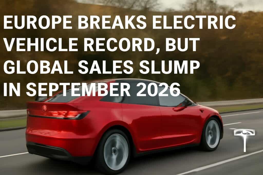 Avrupa Elektrikli Araçta Rekor Kırdı, Ancak Küresel Satışlar Eylül 2026’da Geriledi 2 Avrupa Elektrikli Araçta Rekor Kırdı, Ancak Küresel Satışlar Eylül 2026’da Geriledi otomotiv fotoğrafı
