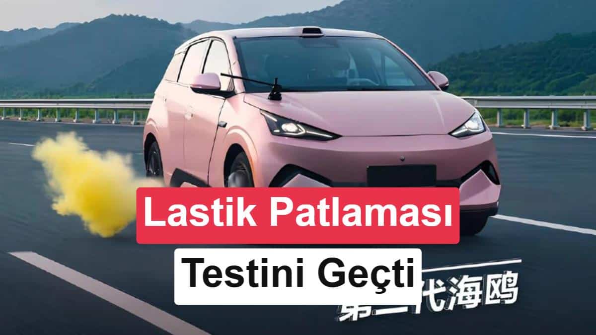 BYD Seagull, 140 km/s Hızda Lastik Patlaması Testini Başarıyla Geçti görsel 1
