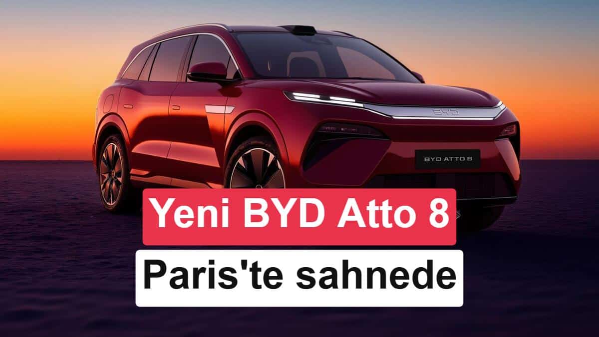 BYD'nin Yeni Elektrikli Amiral Gemisi Atto 8 Tanıtıldı: 7 Kişilik Kapasite ve 5 Dakikada Şarj görsel 1