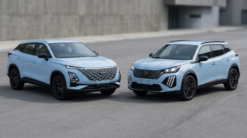 Chery Omoda 5 mi Peugeot 2008 mi? 2026 B-SUV Karşılaştırması 2 Chery Omoda 5 ve Peugeot 2008 karşılaştırma kapağı