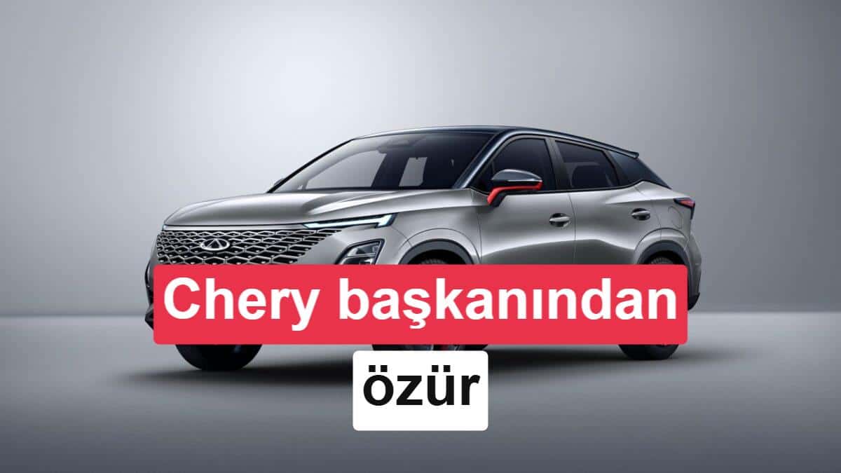 Chery Yönetim Kurulu Başkanı'ndan Omoda 5 Açıklaması: Aks Kopması Sonrası Özür ve Geri Çağırma görsel 1