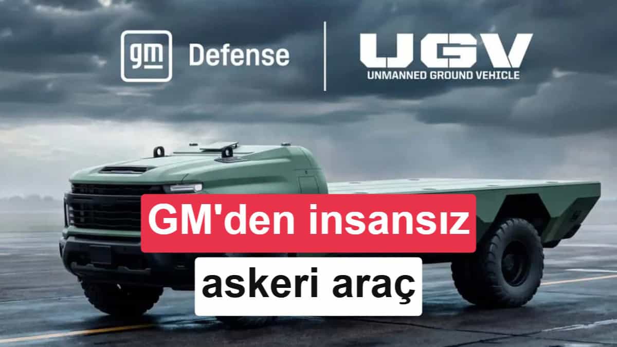 Chevrolet Silverado 3500HD, İnsansız Askeri Araca Dönüştürüldü görsel 1