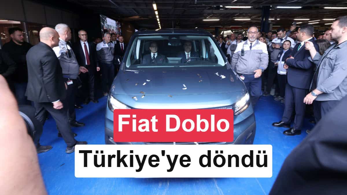 Fiat Doblo Yeniden Bursa'da: Tofaş Fabrikasında 5 Farklı Model Üretilecek görsel 1