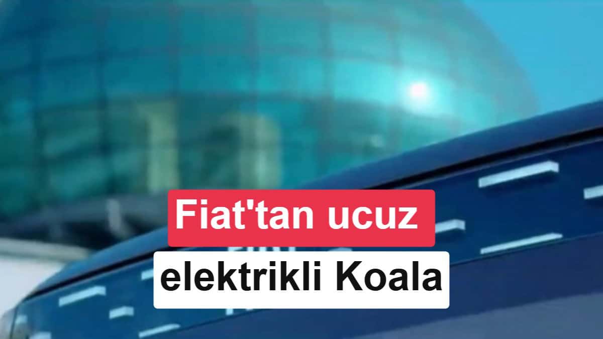 Fiat'tan Uygun Fiyatlı Elektrikli Hamle: Koala Modeli Citroen 2CV ile Ortak Platformda görsel 1