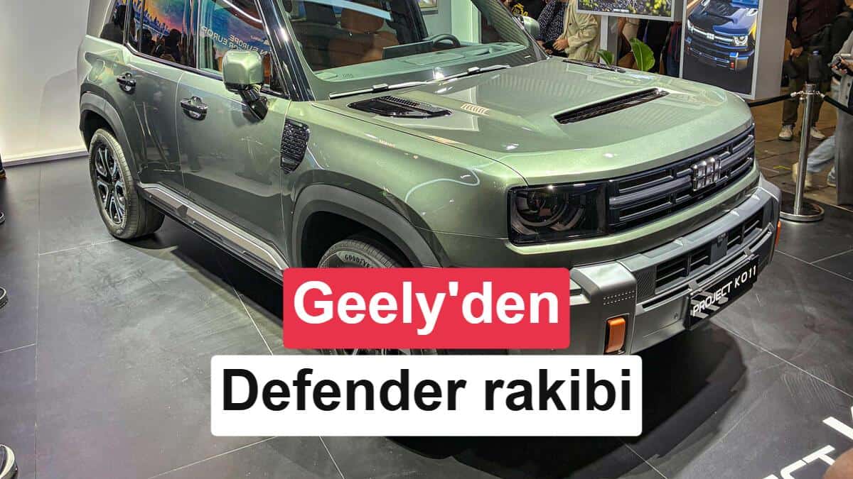 Geely, Avrupa Pazarına Özel Yeni Bir Arazi Aracı Hazırlıyor görsel 1