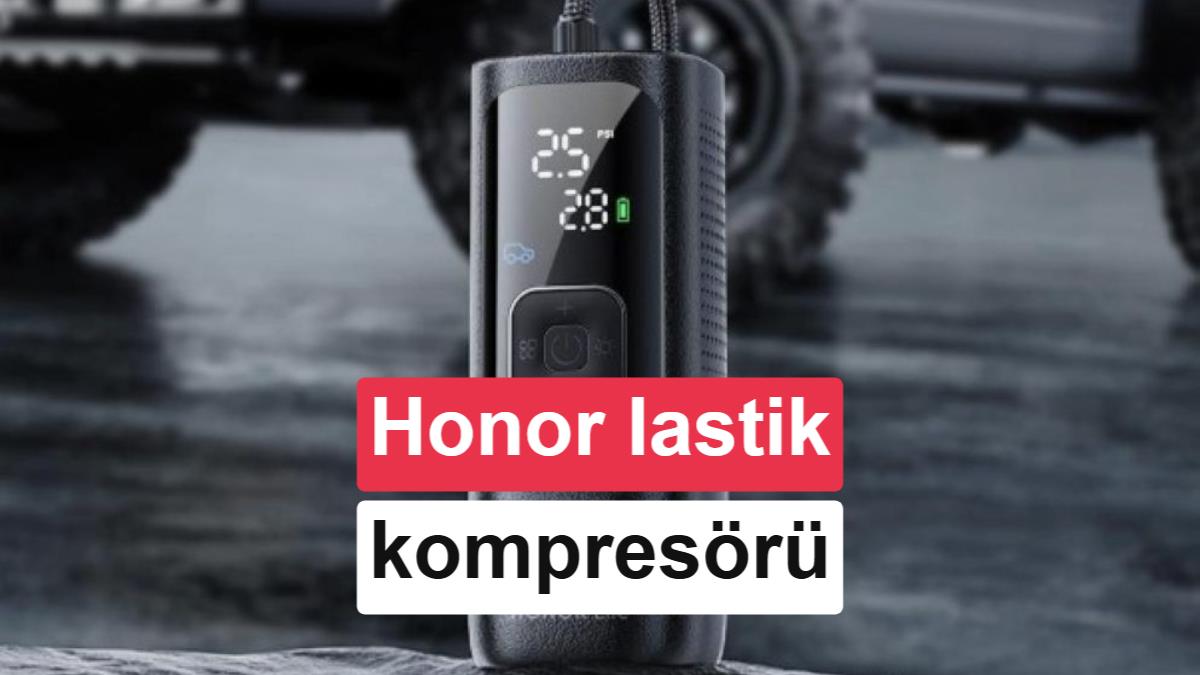 Honor, Taşınabilir Lastik Kompresörü Life Air Pump Lite Modellerini Duyurdu 3 Honor, Taşınabilir Lastik Kompresörü Life Air Pump Lite Modellerini Duyurdu görsel 1