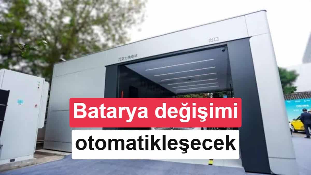 Huawei ve CATL'den Otonom Batarya Değişimi Hamlesi görsel 1