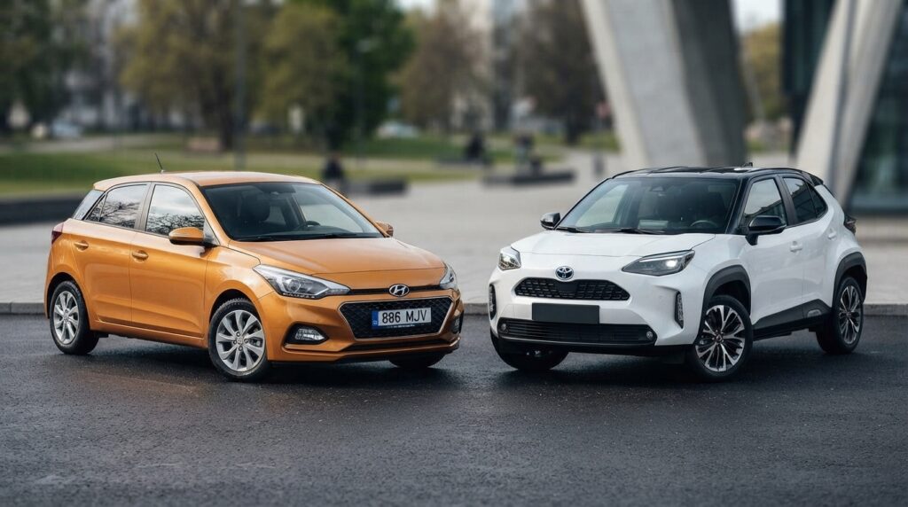 Hyundai i20 ve Toyota Yaris karşılaştırma kapağı