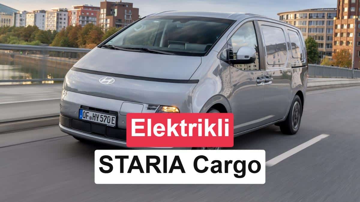 Hyundai'den Elektrikli Hafif Ticari Hamlesi: Yeni STARIA Cargo Görücüye Çıktı 3 Hyundai'den Elektrikli Hafif Ticari Hamlesi: Yeni STARIA Cargo Görücüye Çıktı görsel 1