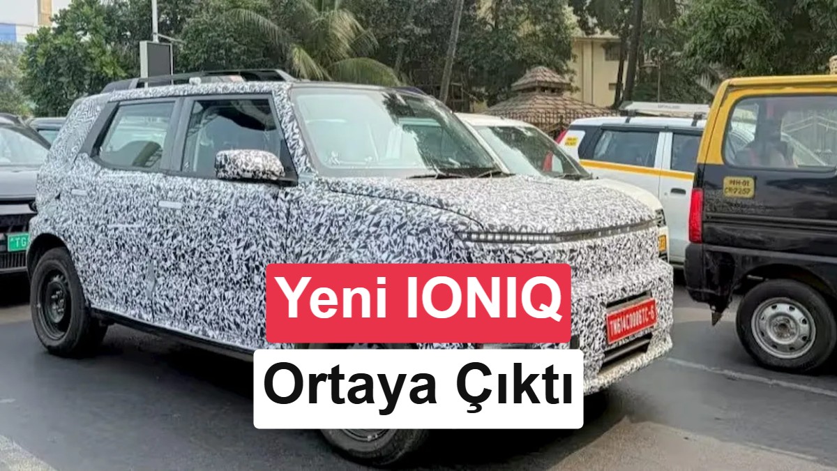 Hyundai'nin Yeni Elektrikli SUV Prototipi Yollarda: IONIQ 1 mi, IONIQ 4 mü? görsel 1