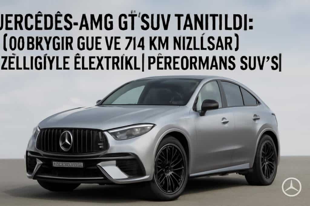 Mercedes-AMG GT SUV Tanıtıldı: 1.169 Beygir Güç ve 710 kW Hızlı Şarj Özelliğiyle Elektrikli Performans SUV'si 2 Mercedes-AMG GT SUV Tanıtıldı: 1.169 Beygir Güç ve 710 kW Hızlı Şarj Özelliğiyle Elektrikli Performans SUV'si otomotiv fotoğrafı