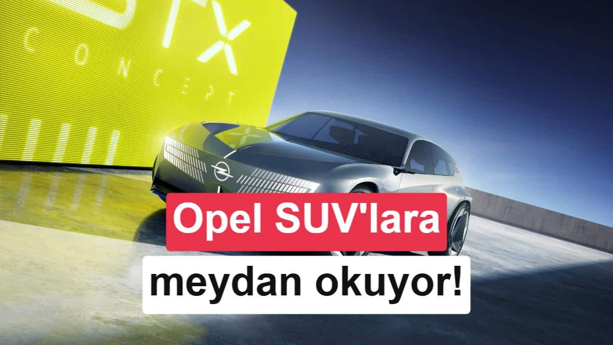 Opel STX Concept Tantıldı: Elektrikli Station Wagon Çağı Başlıyor görsel 1