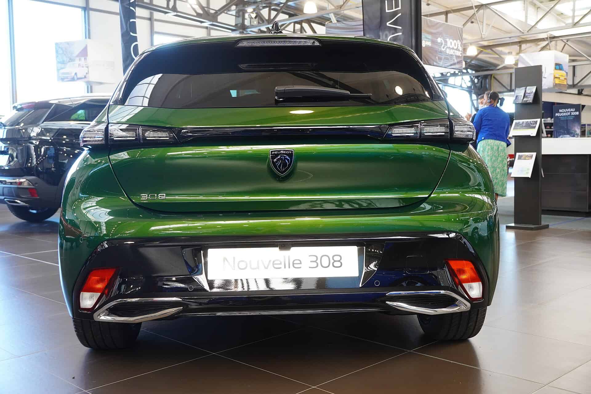 Peugeot 308 güncel kasa dış görünüm