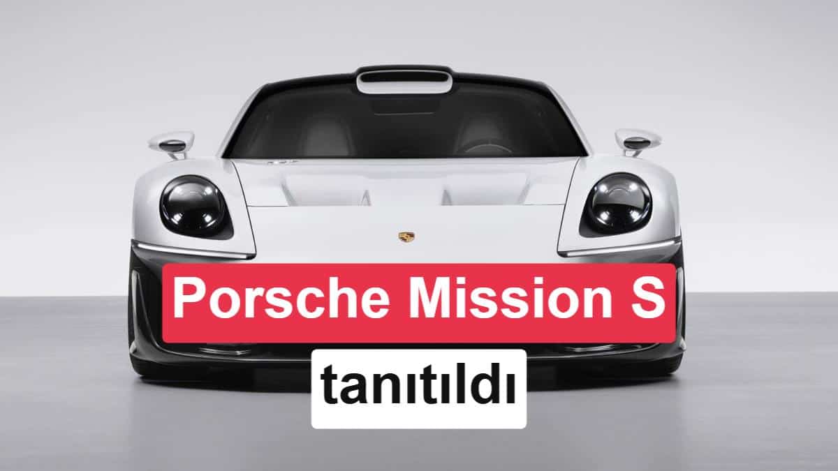 Porsche'den Analog Ruhlu Gelecek Vizyonu: Mission S Tantıldı 3 Porsche'den Analog Ruhlu Gelecek Vizyonu: Mission S Tantıldı görsel 1