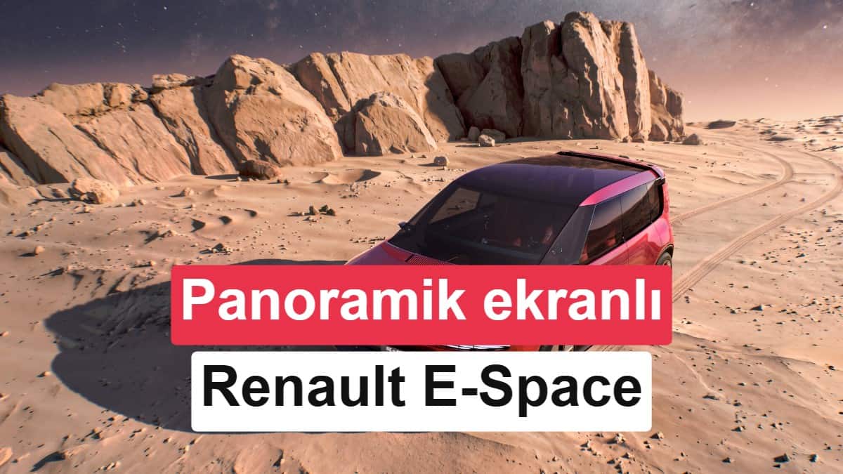 Renault E-Space Konsepti Tanıtıldı: Markanın Köklerine Dönüş ve Yeni Panoramik Ekran Teknolojisi görsel 1