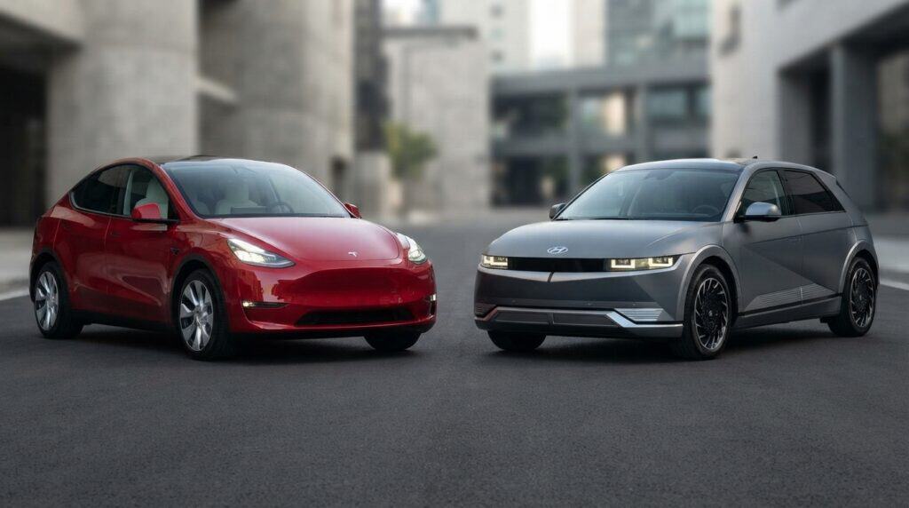 Tesla Model Y ve Hyundai Ioniq 5 karşılaştırma kapağı