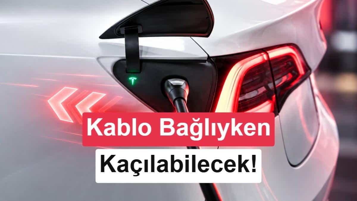 Tesla'dan Hayati Güncelleme: Şarj Halindeyken Kaçış Özelliği Devrede görsel 1