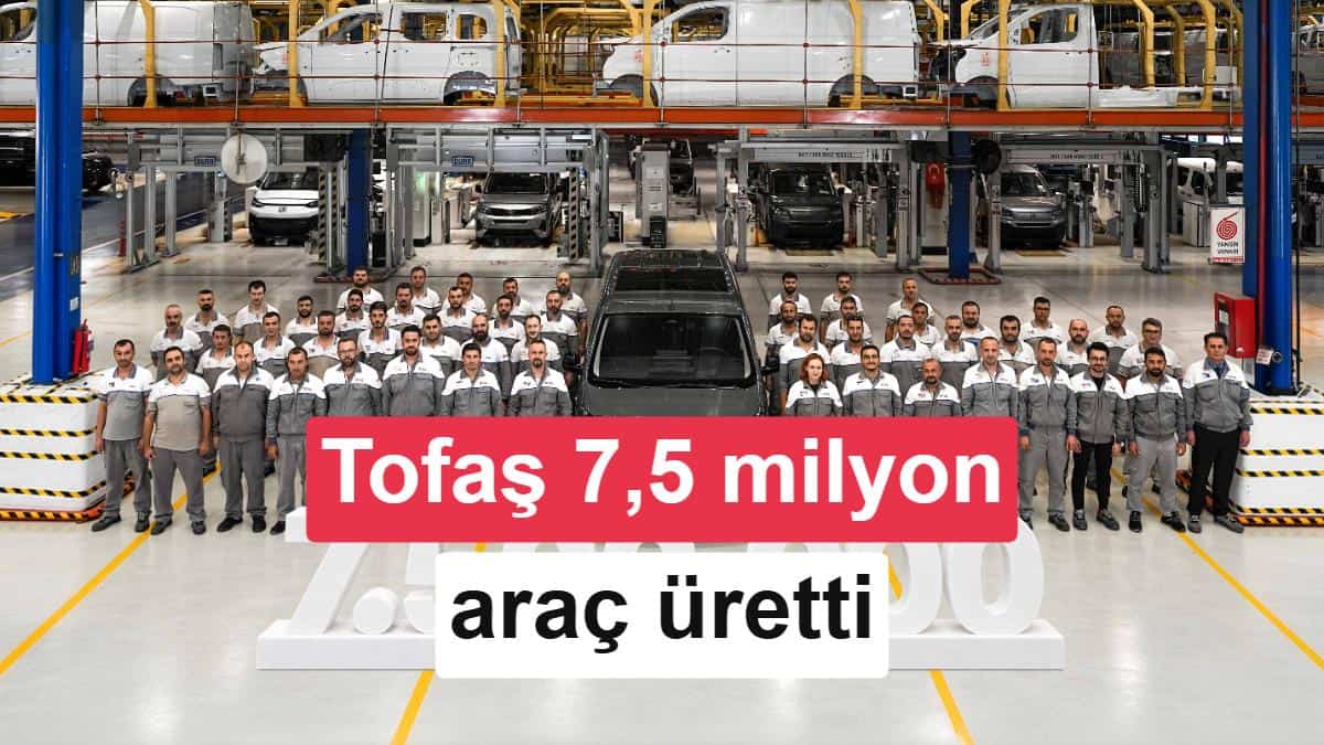 Tofaş, 7,5 Milyonuncu Aracını Bursa Fabrikası’nda Üretti 3 Tofaş, 7,5 Milyonuncu Aracını Bursa Fabrikası’nda Üretti görsel 1