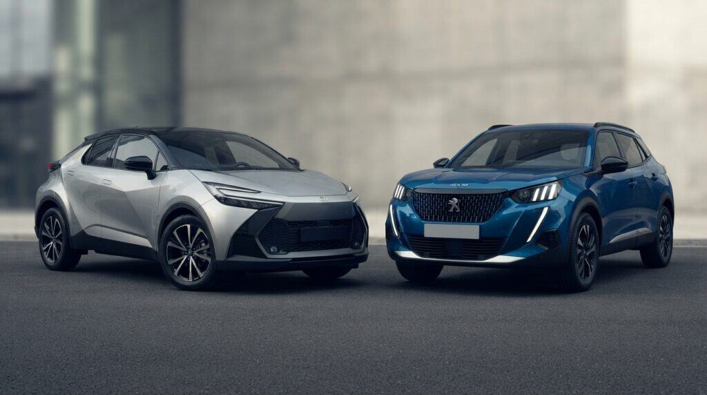 Toyota C-HR ve Peugeot 2008 karşılaştırma kapağı