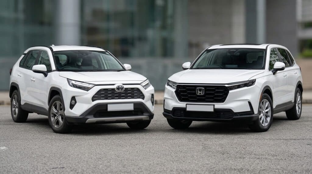 Toyota RAV4 mü Honda CR-V mi? 2026 Hibrit C-SUV Karşılaştırması 3 Toyota RAV4 ve Honda CR-V karşılaştırma kapağı