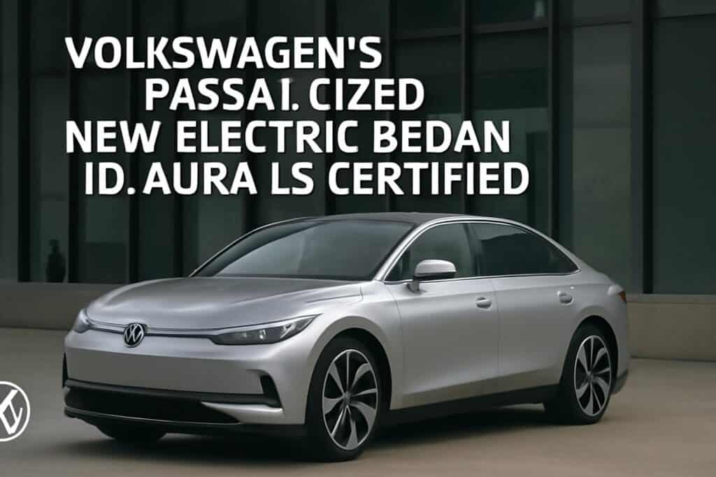 Volkswagen'in Passat Boyutlarında Yeni Elektrikli Sedanı ID. Aura L5 Sertifikasyonla Ortaya Çıktı 2 Volkswagen'in Passat Boyutlarında Yeni Elektrikli Sedanı ID. Aura L5 Sertifikasyonla Ortaya Çıktı otomotiv fotoğrafı
